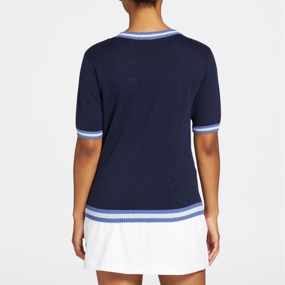 NWT Lady Hagen Women's Half Sleeve Crewneck Golf Shirt - Picture 2 of 4